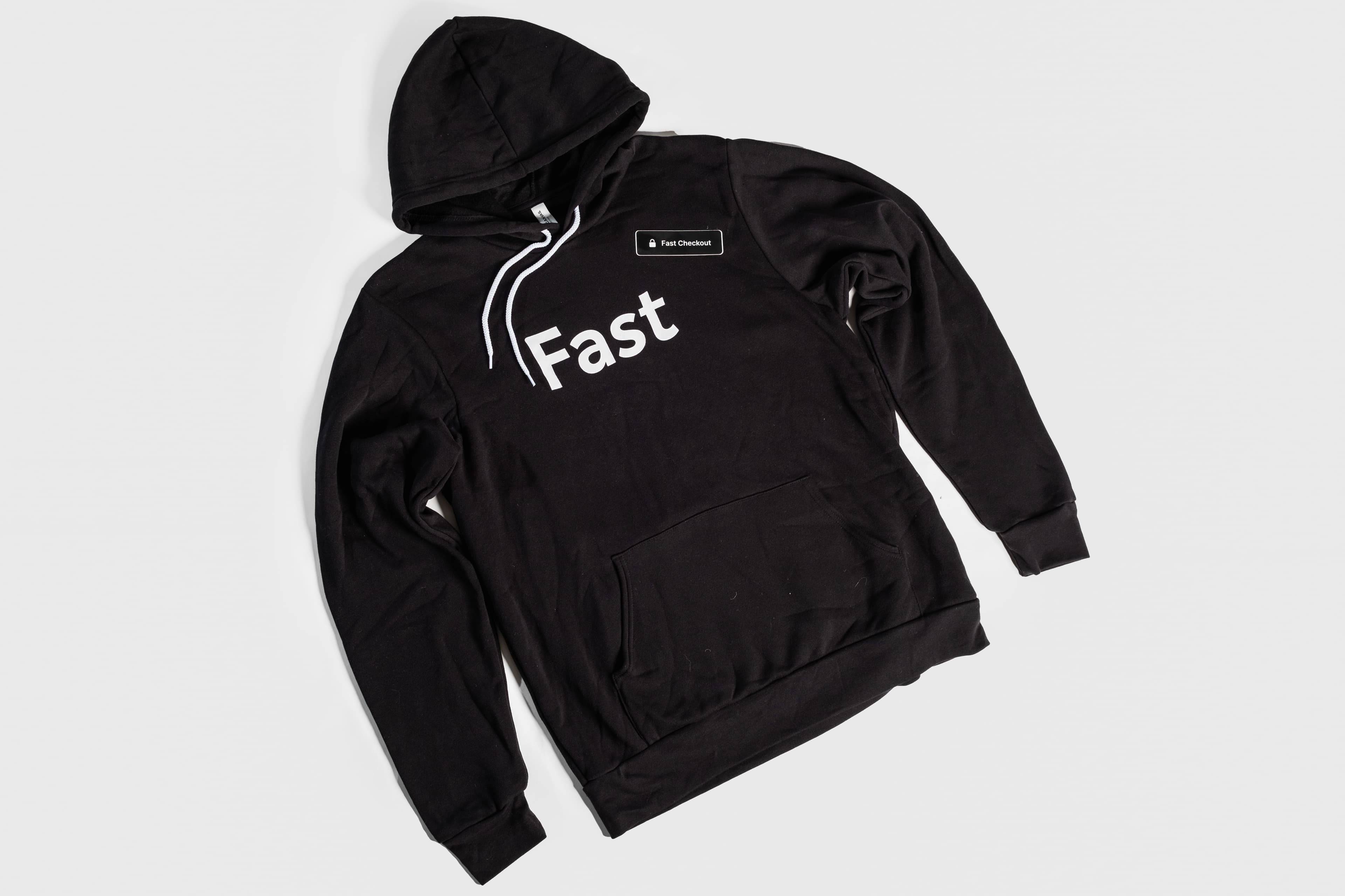 FAST hoodie and sticker