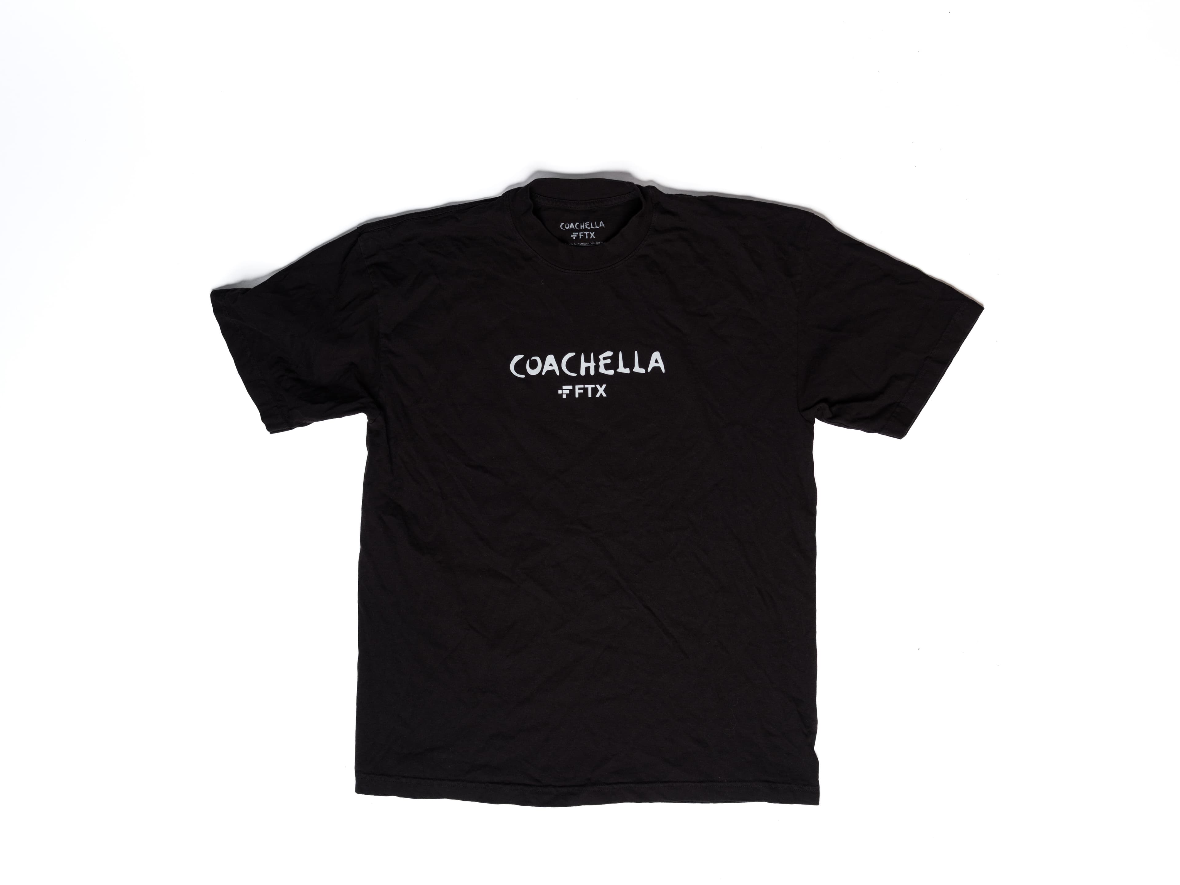 Black Coachella FTX T-shirt