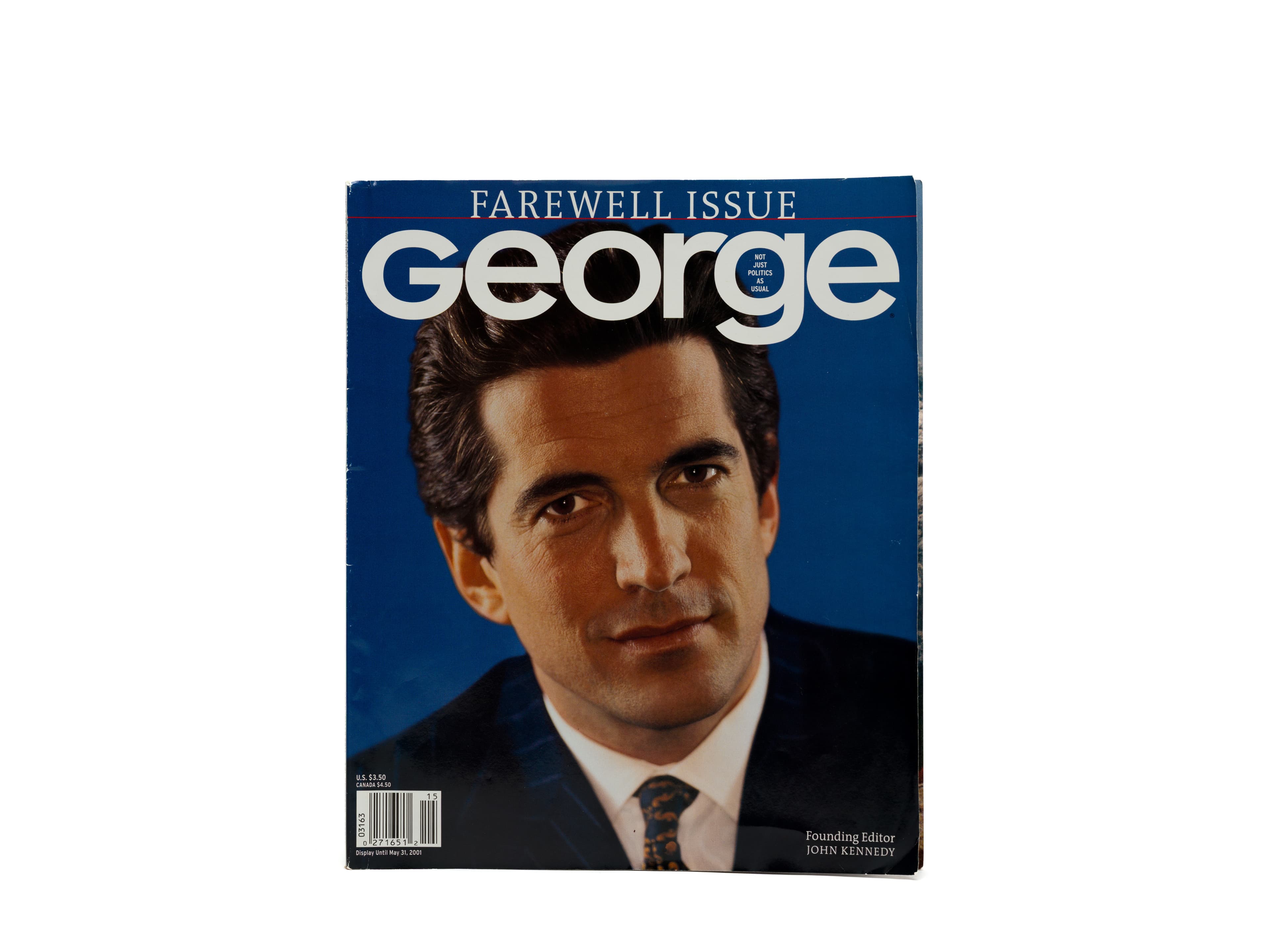 Farewell issue of George magazine