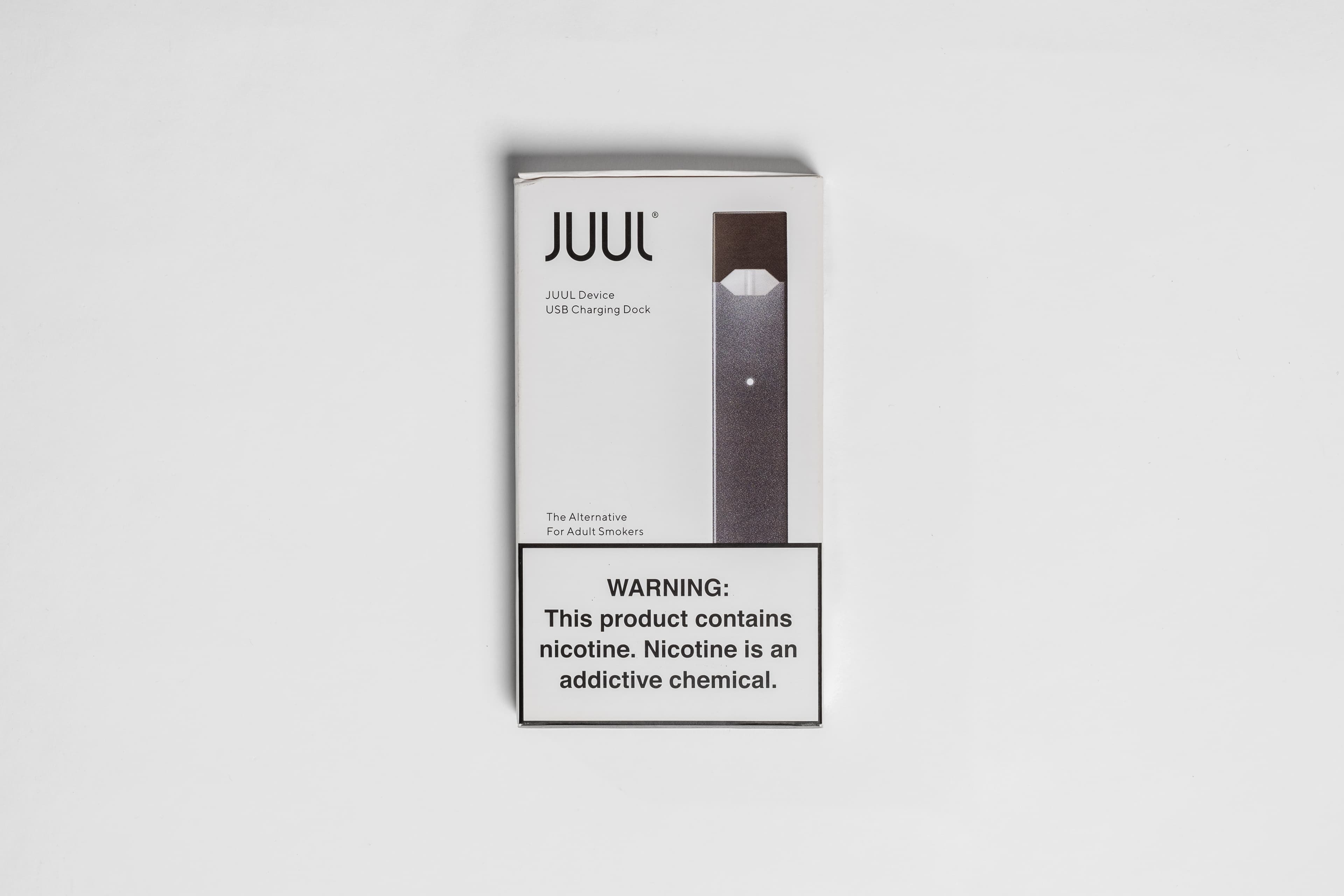 JUUL device from above